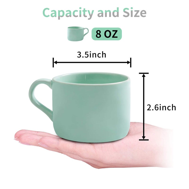 Lemon Park Surprise 3D Coffee Mug Animal Inside 8 oz with Dolphin,Cute Cartoon Handmade Ceramics Cup,Christmas Birthday Surprise for Friends Family or Kids (Dolphin) - Image 4